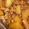 にこわんSmile's cooksnap of when they made 味染み大根の豚挽き肉そぼろあんかけ.