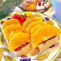 gomapon's cooksnap of when they made みかんで出来る♪オレンジチョコトースト.
