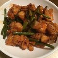 完熟パイナポ's cooksnap of when they made 鶏肉とにんにくの芽のピリ辛炒め.