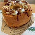おなすびころりん's cooksnap of when they made キャラメルバナナシフォンケーキ.