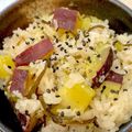 あい♪らんど's cooksnap of when they made 塩昆布でコク出し！さつまいもごはん.