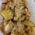 MofMofko's cooksnap of when they made れんこん鶏さつまいもデパ地下風.