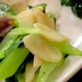 MULA's cooksnap of when they made *簡単★シンプル♪小松菜のにんにく炒め*.