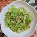 くネコまろす's cooksnap of when they made 茹でキャベツのねぎおかか和え♪.
