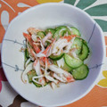 くネコまろす's cooksnap of when they made 胡瓜とカニカマの酢のもの.