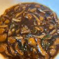 ふじさん維新's cooksnap of when they made ご飯のおかず！トローリなめこ梅煮☆.