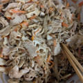 ☆megrim☆'s cooksnap of when they made 根菜と豚肉・しらたきのきんぴら.