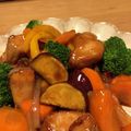 ☆にんにく☆'s cooksnap of when they made 味付けシンプル！さつま芋の黒酢酢豚！.