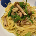 ベジカの台所's cooksnap of when they made 簡単☆わさび菜とツナの和風パスタ.