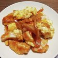 クックS3KLCL☆'s cooksnap of when they made チキンケチャップ　とろとろ卵乗せ！.
