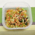 akoreana's cooksnap of when they made 大根の葉、干しエビと炒めて作り置き.