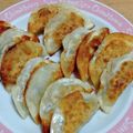 ふみこばあ's cooksnap of when they made 餃子の皮アレンジ☆納豆餃子.