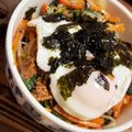 クックM9Z69A☆'s cooksnap of when they made 野菜たっぷり！炒め野菜で時短　ビビンバ丼.