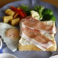 ガメコ's cooksnap of when they made ちょっぴり贅沢☆生ハムトースト.