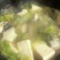 0101mama's cooksnap of when they made 鱈と白菜と豆腐のあっさり塩味スープ.
