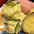 kurozata's cooksnap of when they made 【わさマヨ】さつま芋のサラダ.