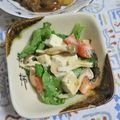 mmameco's cooksnap of when they made きのこと豆腐のホットnaサラダ.