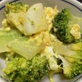 tatu36's cooksnap of when they made 大根とブロッコリーの卵サラダわさび醤油味.