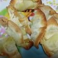 ★なおなおっち☆'s cooksnap of when they made 餃子の皮でサツマイモパイ.