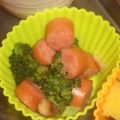 井澤綾華（井澤農園）'s cooksnap of when they made ブロッコリーとウインナー炒め☆焼肉風！？.