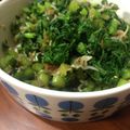 ちゃちゃふく's cooksnap of when they made カブの葉とじゃこのふりかけ.
