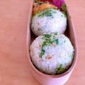 hiroerico's cooksnap of when they made シンプルが美味しい♪水菜のおにぎり☆.