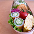 hiroerico's cooksnap of when they made お弁当に★ちくわのオクラ詰め.