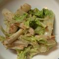 年中ねぼすけ's cooksnap of when they made モリモリ♫♬白菜サラダ～柚子マヨで～.
