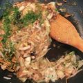 はるとままばー's cooksnap of when they made 手作りもんじゃ焼き.