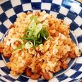 あーこ姐's cooksnap of when they made ☆バター香るふわふわな納豆チャーハン＊☆.