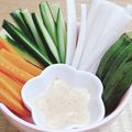 kashikon's cooksnap of when they made 野菜スティックソース　セブンイレブン風.