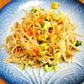 Wakka♪'s cooksnap of when they made 冷やし蕎麦（乾麺）・ごま油とかつお醤油味.
