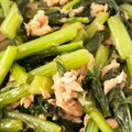 eeeeeko's cooksnap of when they made かぶの葉とツナの甘辛炒め.