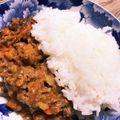 みりん調味料's cooksnap of when they made レンジだけ！ほうれん草のキーマカレー.