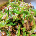 KOTARO1230's cooksnap of when they made ピーマンとしめじの楽ちんマリネ風.