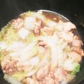 chie．co's cooksnap of when they made 白菜と鶏肉のさっトロ煮.