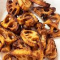 szkbleu's cooksnap of when they made 蓮根の素揚げ.