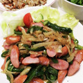 クックE662AA☆'s cooksnap of when they made ウインナーとピーマンの炒め物.