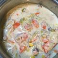TeaMuffin's cooksnap of when they made 鶏肉と白菜の白味噌豆乳スープ.