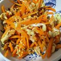 ムーちゃみ☆'s cooksnap of when they made 人参シリシリ.