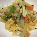 まっさーみ's cooksnap of when they made 簡単❀節約❀キャベツベーコン卵の炒め物.