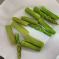 KAORU4649's cooksnap of when they made アスパラガスの茹で方.
