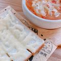 あひる357's cooksnap of when they made レンジで簡単！ごろごろトマトスープ.