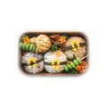 クック4649★'s cooksnap of when they made 薄焼き卵で！キャラ弁「ぐでたま」おにぎり.