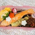 クック1WVJEK☆'s cooksnap of when they made 男子高校生弁当★9 鮭弁当.