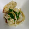 Lake☆Erie's cooksnap of when they made 鶏むね肉の蒸し餃子 QC.