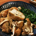低カロ探検隊's cooksnap of when they made 春菊とお揚げのお浸し.