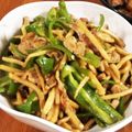 低カロ探検隊's cooksnap of when they made 調味料２つで‼︎ソッコー青椒肉絲☆.