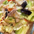 majyu1011's cooksnap of when they made 味噌バター野菜炒め！ラーメンの具にも！.