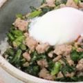 ミヤチン's cooksnap of when they made 春菊そぼろ丼.